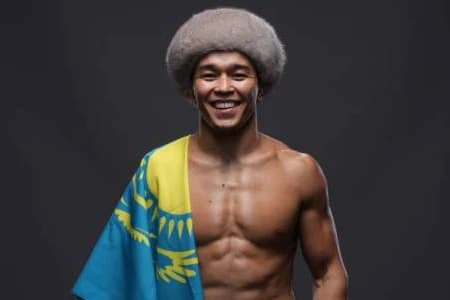 Асу Алмабаев взлетел в рейтинге UFC после победы над Николау