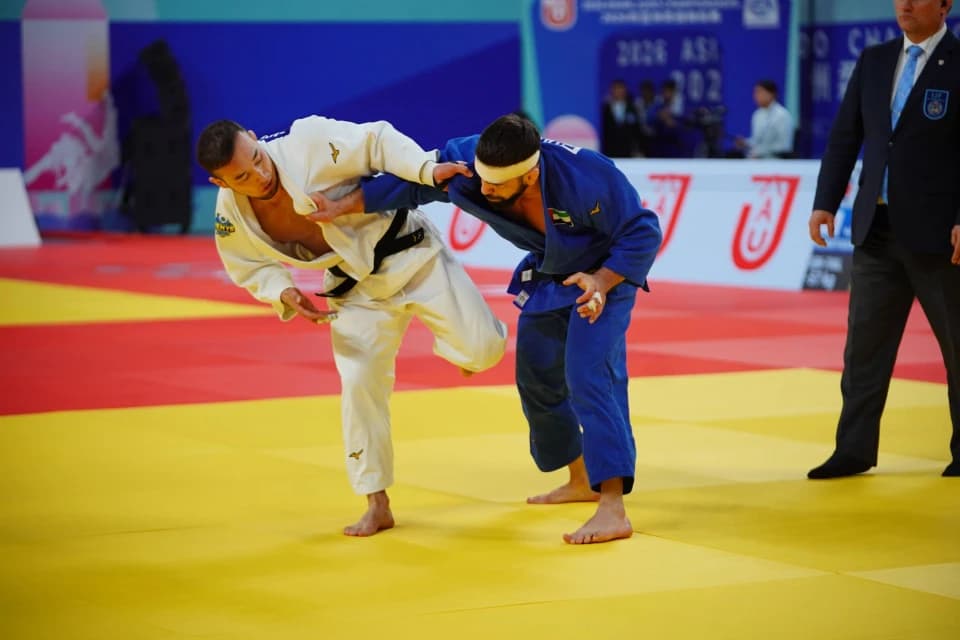 Дзюдошы Абылайхан Жұбаназар Азия чемпионатының қола медалі үшін белдеседі