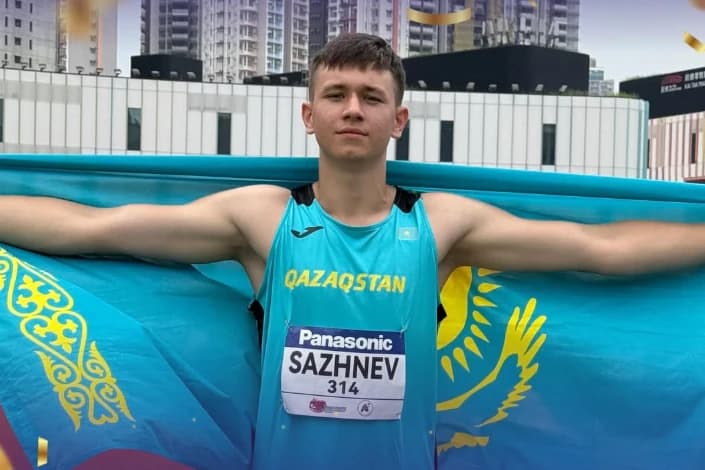 Максим Сажнев — чемпион Азии и рекордсмен Казахстана!