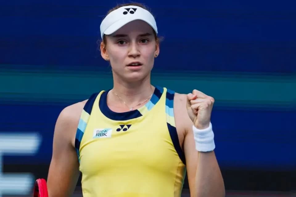Елена Рыбакина эйс жасау жөнінен әлемде көш бастады