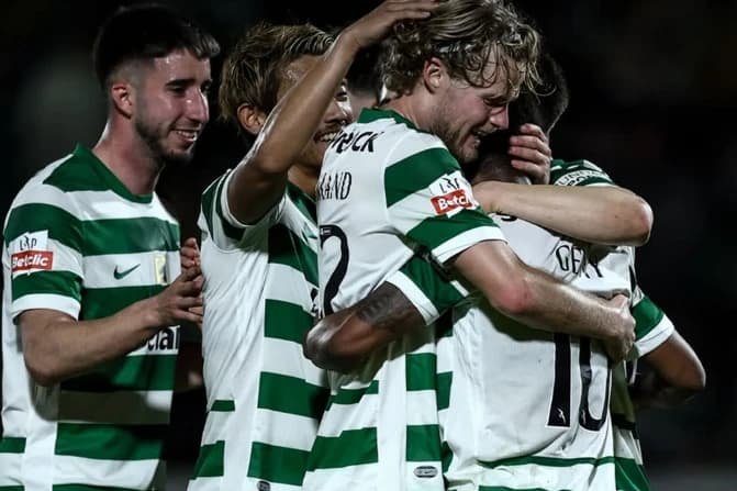 «Спортинг» уверенно обыграл «Алверку» (видео)