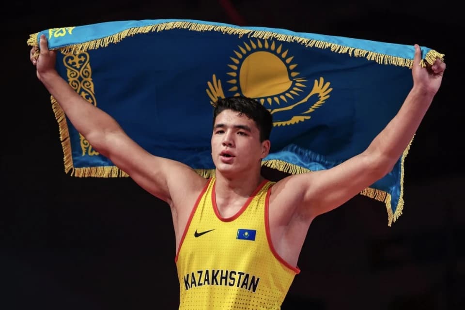 Казахстанские вольники заняли третье место в командном зачете чемпионата Азии