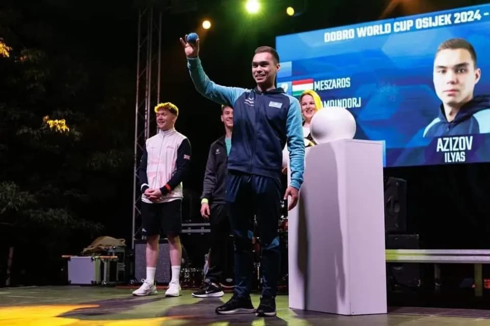Қазақстандық гимнаст Хорватиядағы турнирде жеңімпаз атанды