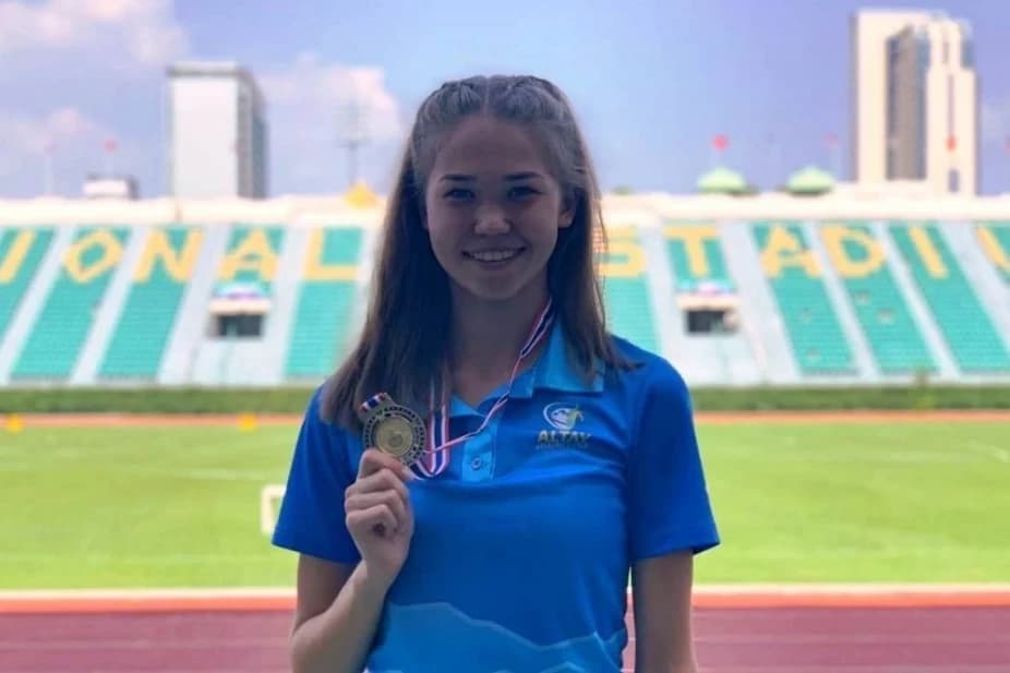 Казахстанская легкоатлетка завоевала «золото» чемпионата Азии