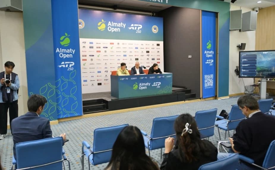 Алматыда Almaty Open ATP 250 турнирінің басталуына орай медиа-күн өтті