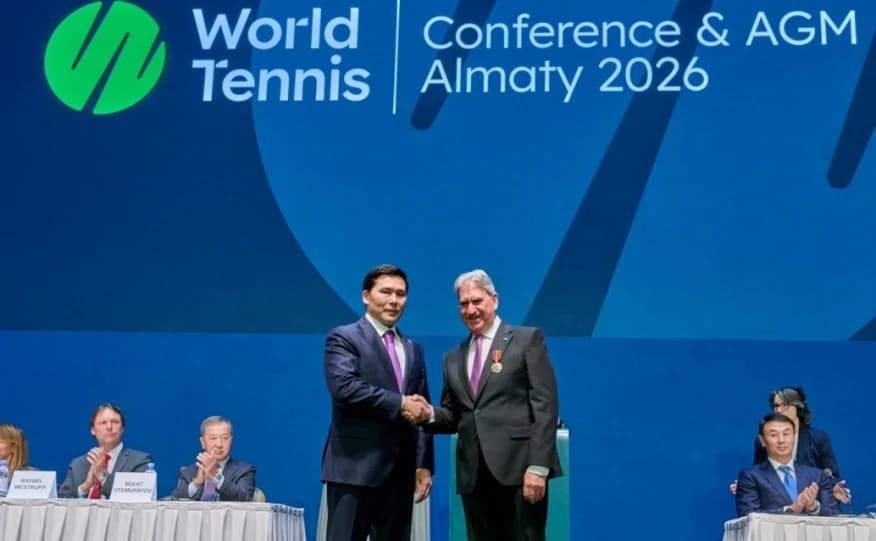 World Tennis президенті Дэвид Хаггерти II дәрежелі «Достық» орденімен марапатталды