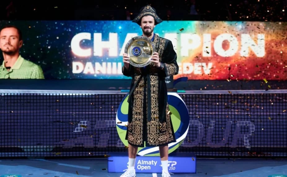 Даниил Медведев защитил титул чемпиона Almaty Open ATP 250 (Видео)